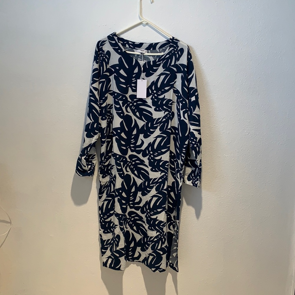 MIKOH DRESS COVER UP HAWAIIAN FLOWER
